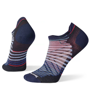 Smartwool Men's Run Zero Cushion Low Ankle Pattern Socks (SW001652)