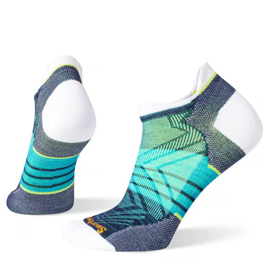 Smartwool Women's Run Zero Cushion Stripe Low Ankle Socks (SW001669)