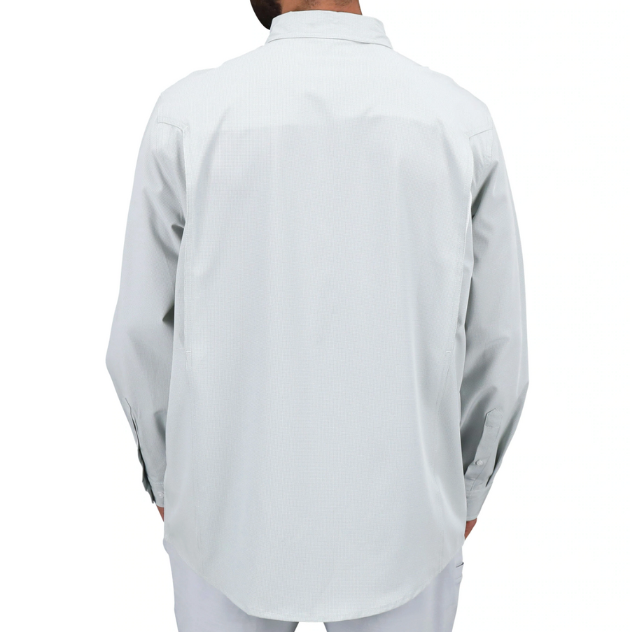 Aftco Men's Apex Stretch Long Sleeve Button Down Shirt (46333)