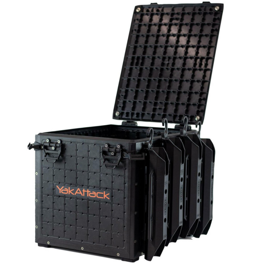 YakAttack BlackPak Pro Kayak Fishing Crate - 13" x 16" (BLP-PRO-13X16)