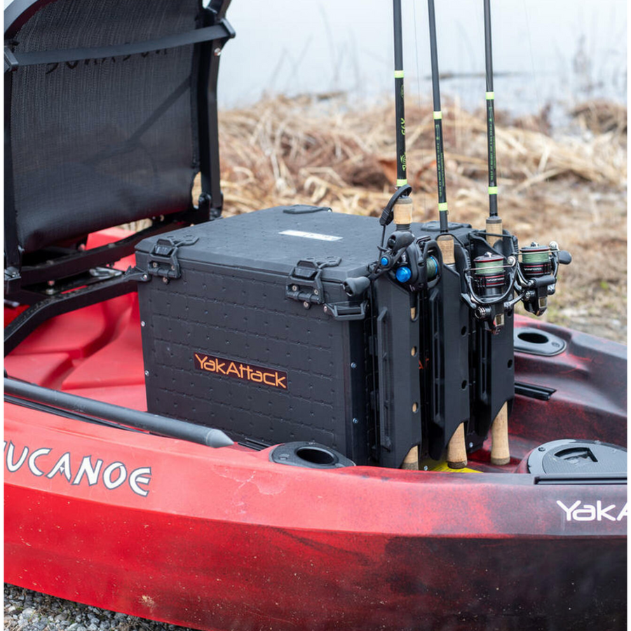 YakAttack BlackPak Pro Kayak Fishing Crate - 13 x 16 (BLP-PRO-13X16) –  Wind Rose North Ltd. Outfitters