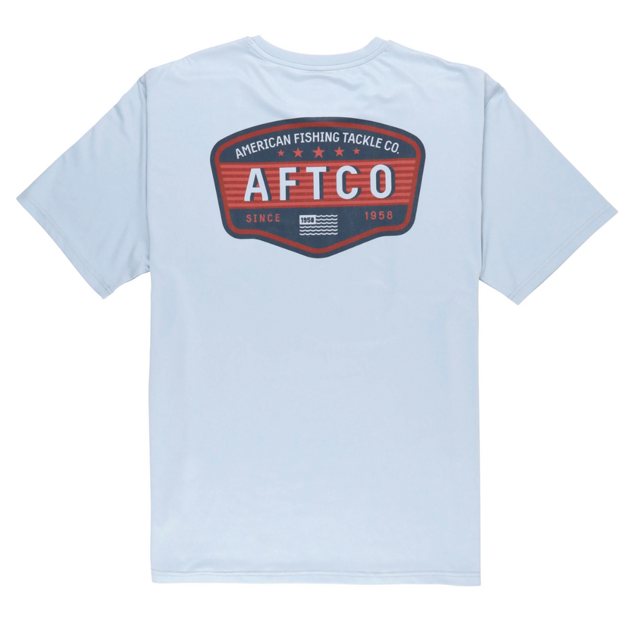 Aftco Men's All Aboard Performance Short Sleeve Shirt