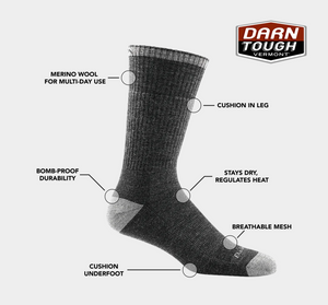 Darn Tough Men's Work Socks (2001)