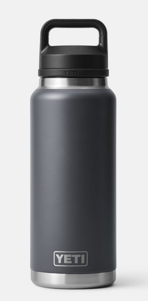 YETI Rambler 64 oz Bottle, Vacuum Insulated, Stainless Steel with Chug Cap,  Black
