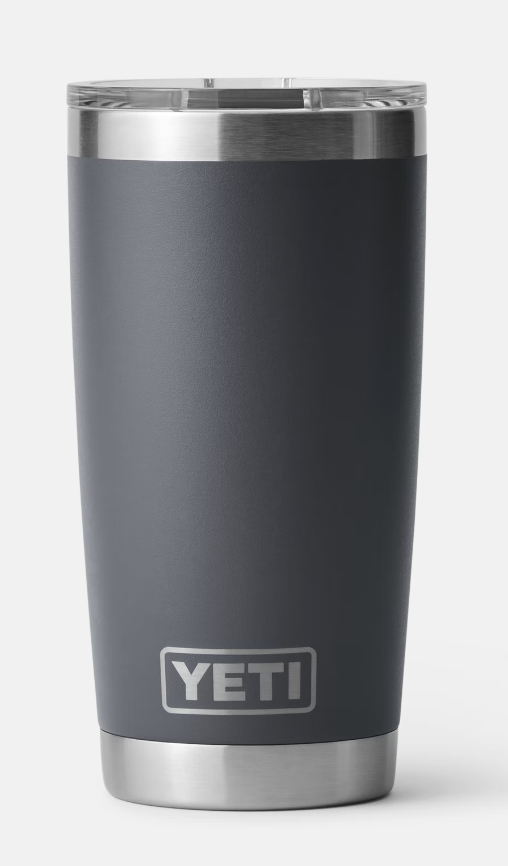 YETI Rambler 10 oz Tumbler, Stainless Steel, Vacuum Insulated with  MagSlider Lid, White