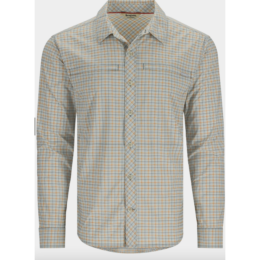 Simms Men's Stone Cold LS button up Shirt