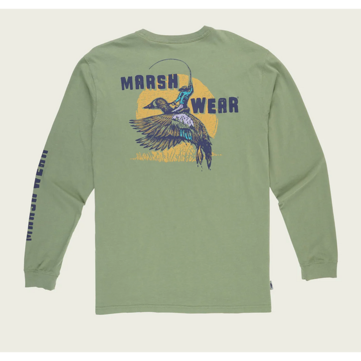 Marsh Wear Men's Mallard Rodeo Long-Sleeve T-Shirt (MWT2033)