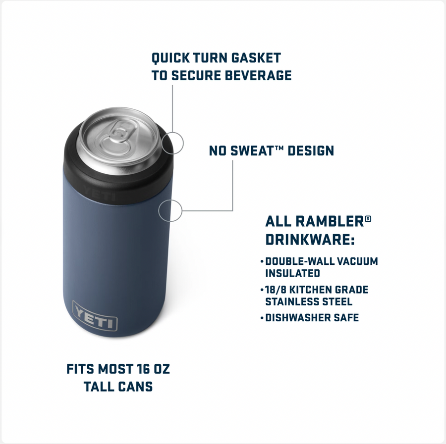x Yeti Rambler 16oz Colster Tall