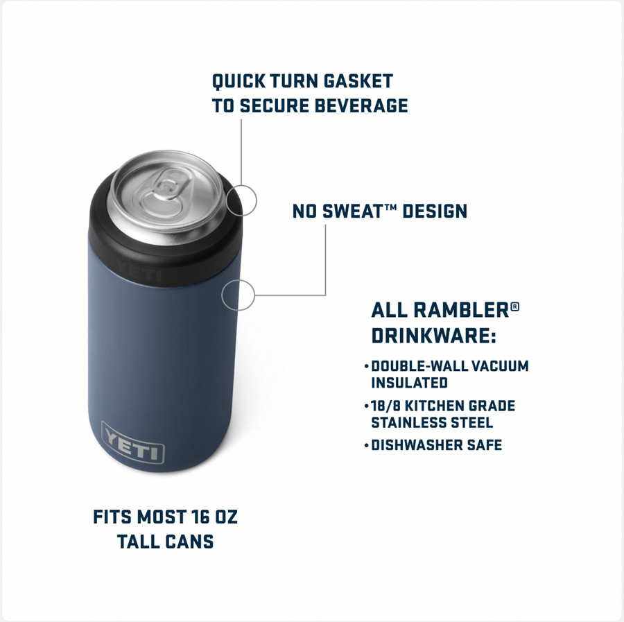 Yeti Rambler 16oz Colster Tall