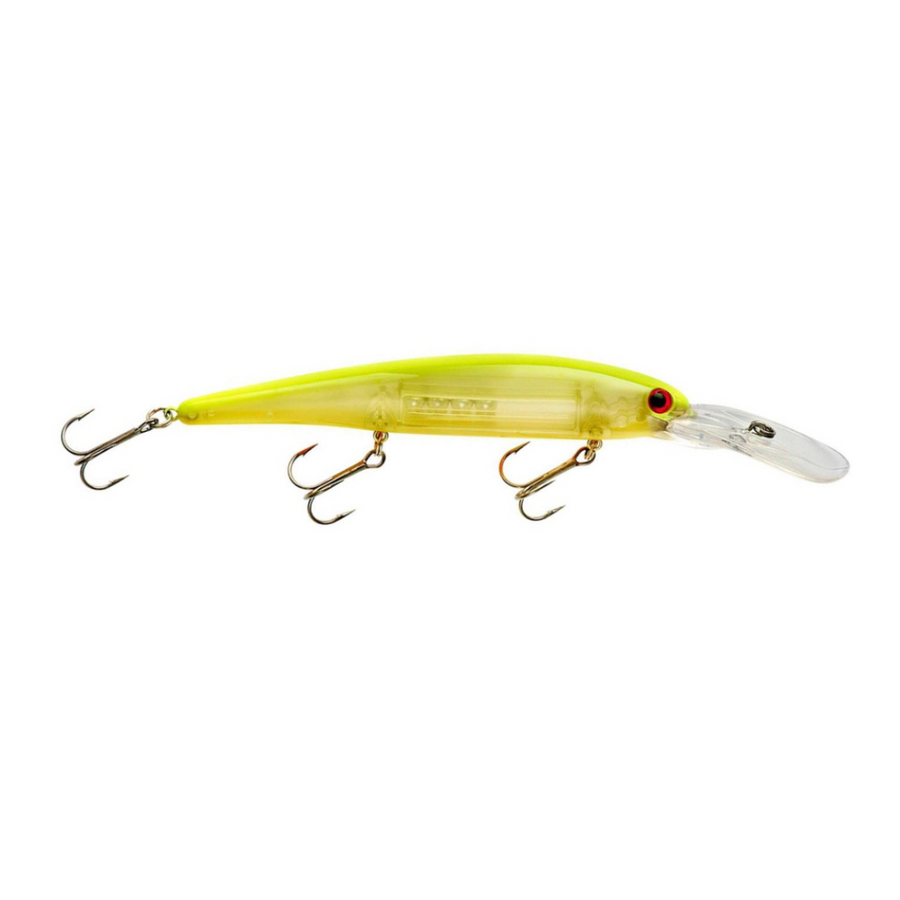 BANDIT LURES Walleye Deep Minnow Jerkbait Fishing Lure, Fishing  Accessories, Dives ro 27-feet Deep, 4 3/4', 5/8 oz, Green Perch, (BDTWBD228)