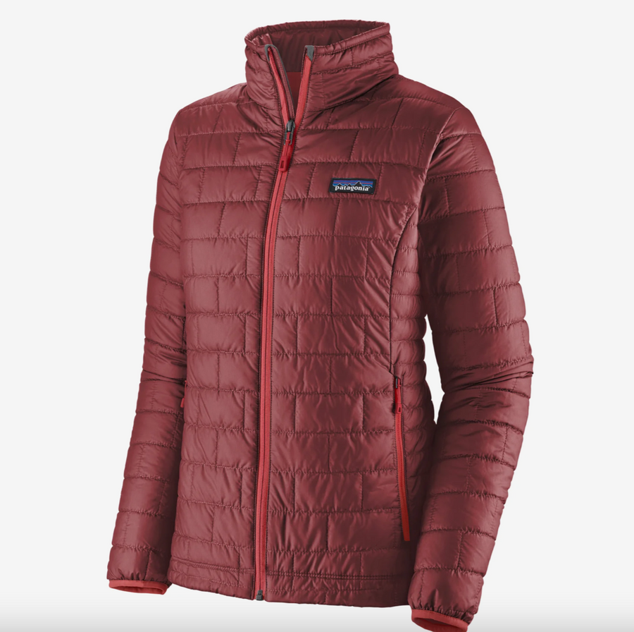 Red patagonia jacket womens online
