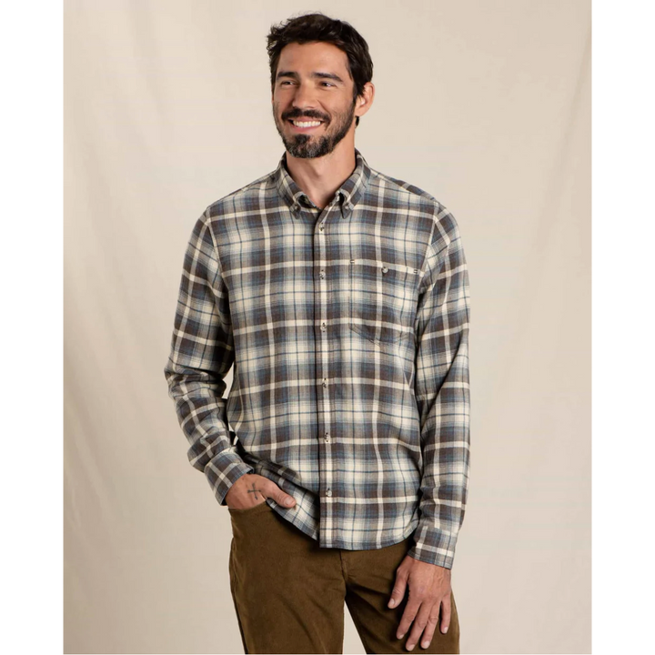 Toad&Co Men's Airsmyth Long Sleeve button up Shirt (T2241915)