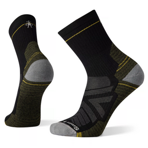 Smartwool Unisex Hike Light Cushion Mid Crew Socks - Black-Smartwool-Wind Rose North Ltd. Outfitters