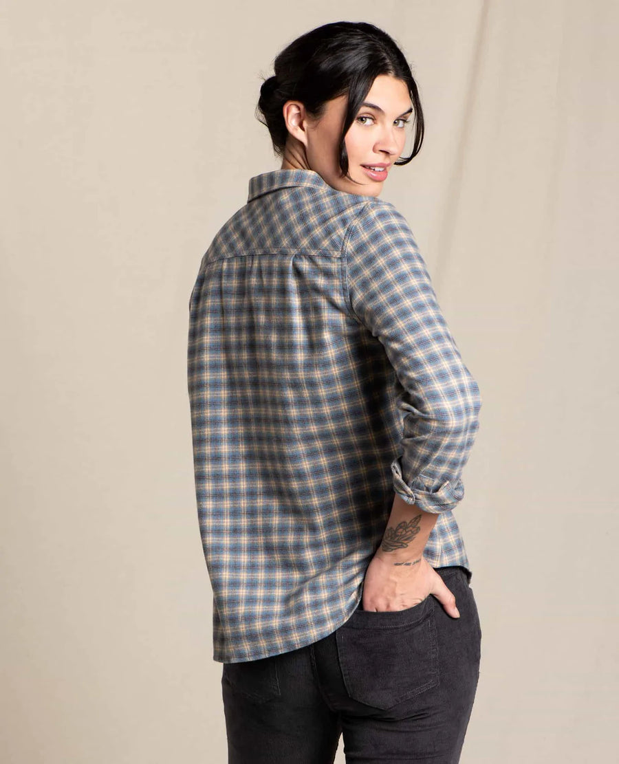 Toad&Co Women's Cama Long Sleeve button up Shirt