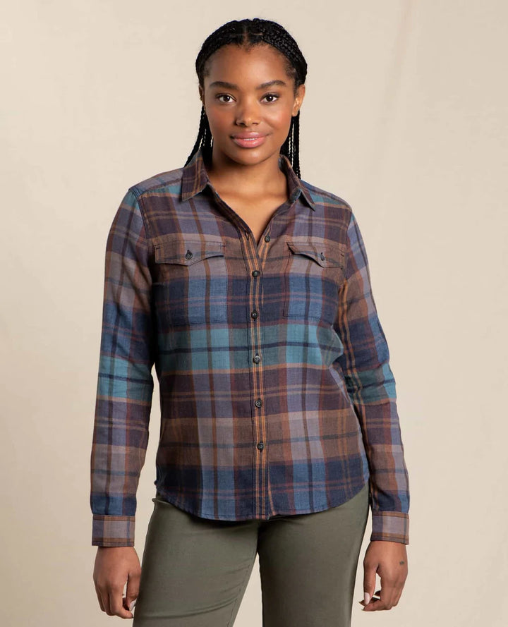 Toad&Co Women's Re-Form Flannel Long Sleeve (T1241913)