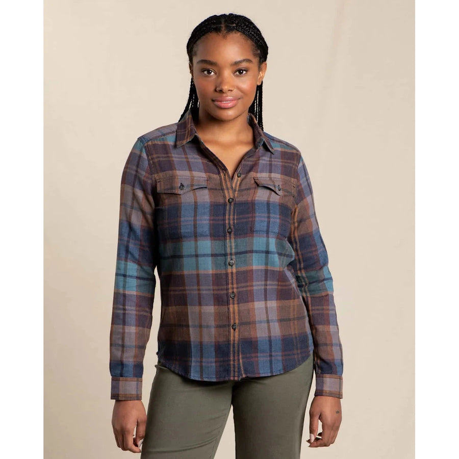 Toad&Co Women's Re-Form Flannel Long Sleeve (T1241913)