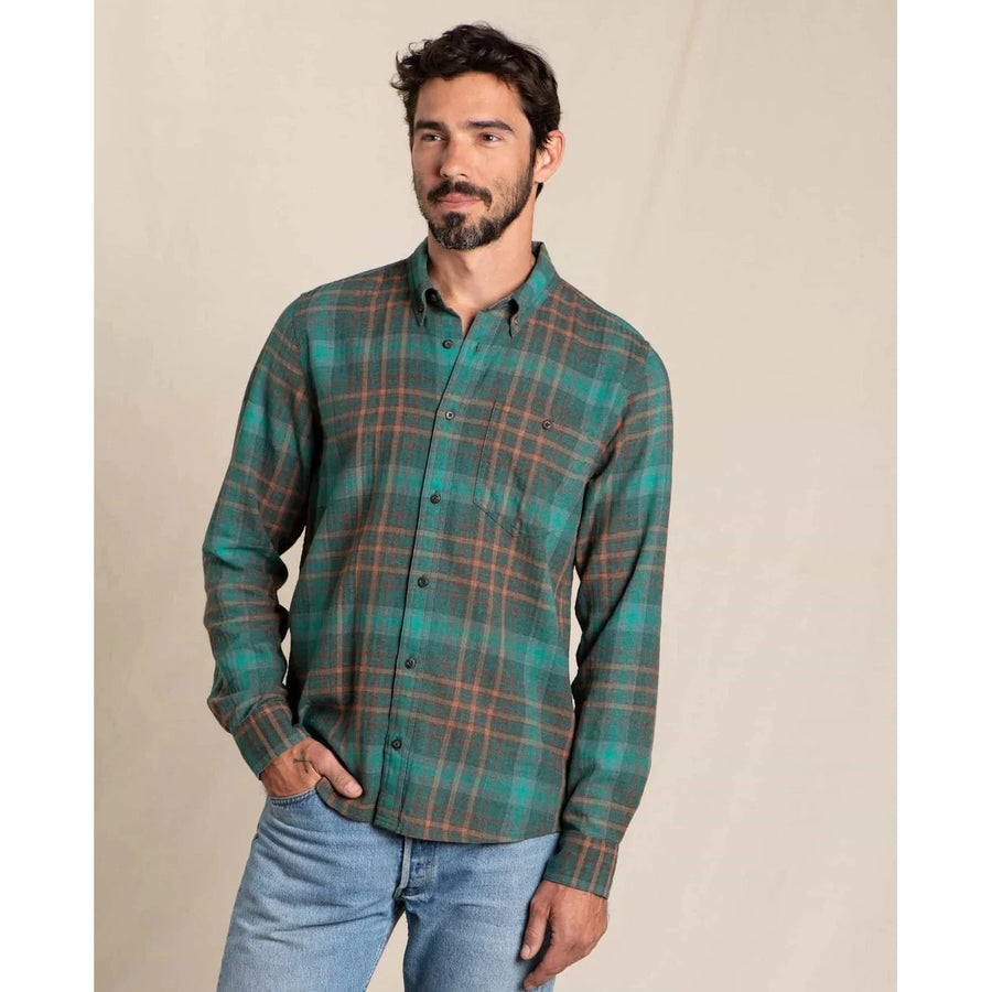 Toad&Co Men's Airsmyth Long Sleeve button up Shirt (T2241915)