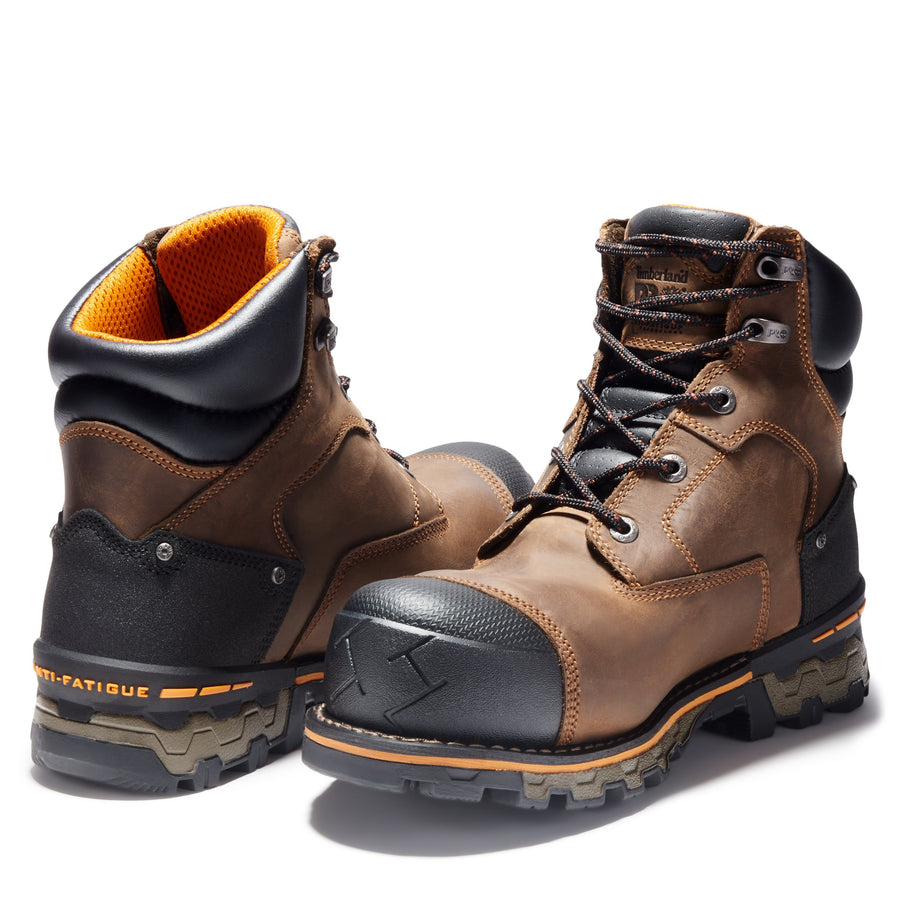 Timberland Pro Men's BOONDOCK 6" COMP TOE WORK BOOTS (092615214)-Timberland Pro-Wind Rose North Ltd. Outfitters