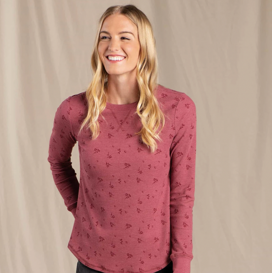 Toad&Co Women's Foothill Long Sleeve Crew-Toad&Co-Wind Rose North Ltd. Outfitters