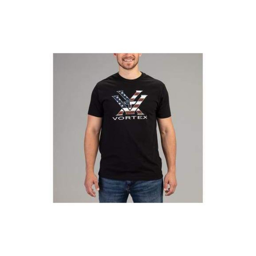 Vortex STARS AND STRIPES T-SHIRT-Vortex-Wind Rose North Ltd. Outfitters