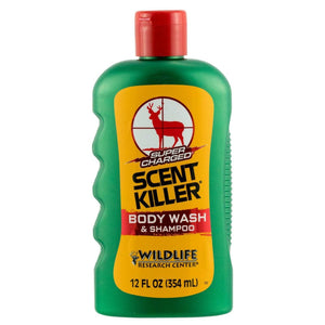 Wildlife Research Scent Killer Supercharged Body Wash & Shampoo 12 FL OZ-Wildlife Research Center-Wind Rose North Ltd. Outfitters