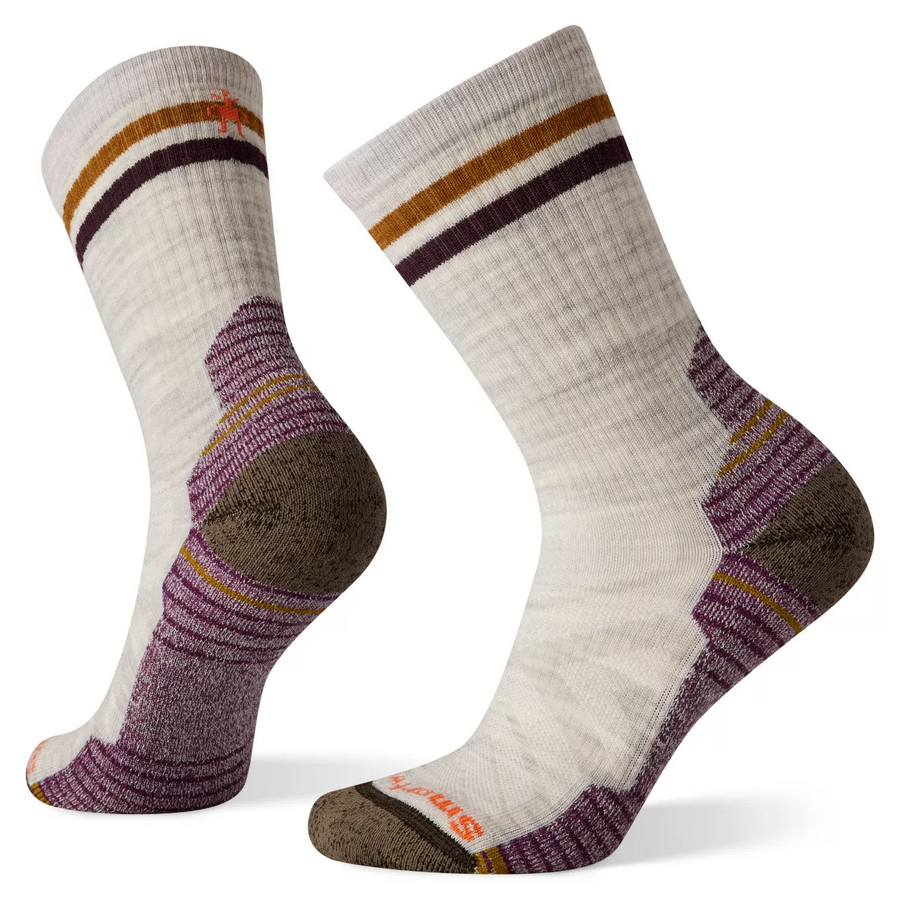 Women's Hike Light Cushion Tube Stripe Crew Socks-Smartwool-Wind Rose North Ltd. Outfitters