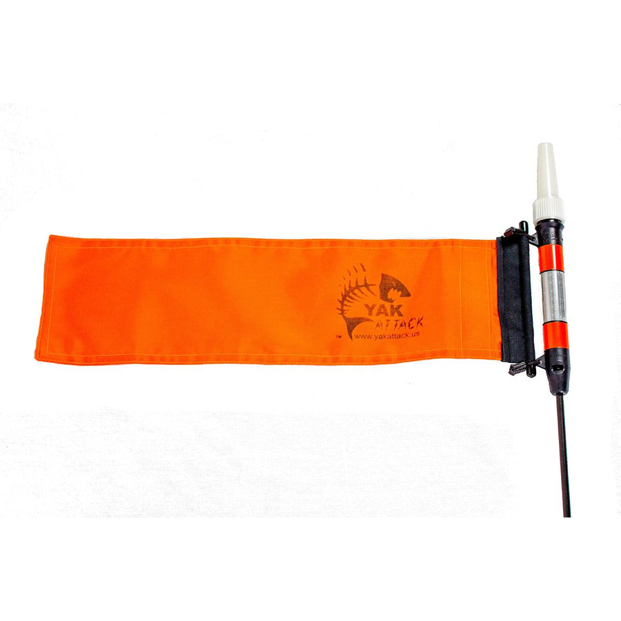 YakAttack Orange ProGlo Flag Kit 6" x 18"-YakAttack-Wind Rose North Ltd. Outfitters