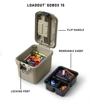 Yeti Loadout GoBox 15 Gear Case