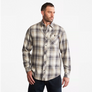 Timberland Pro Mens Woodfort Mid Weight Flannel button up  Work Shirt