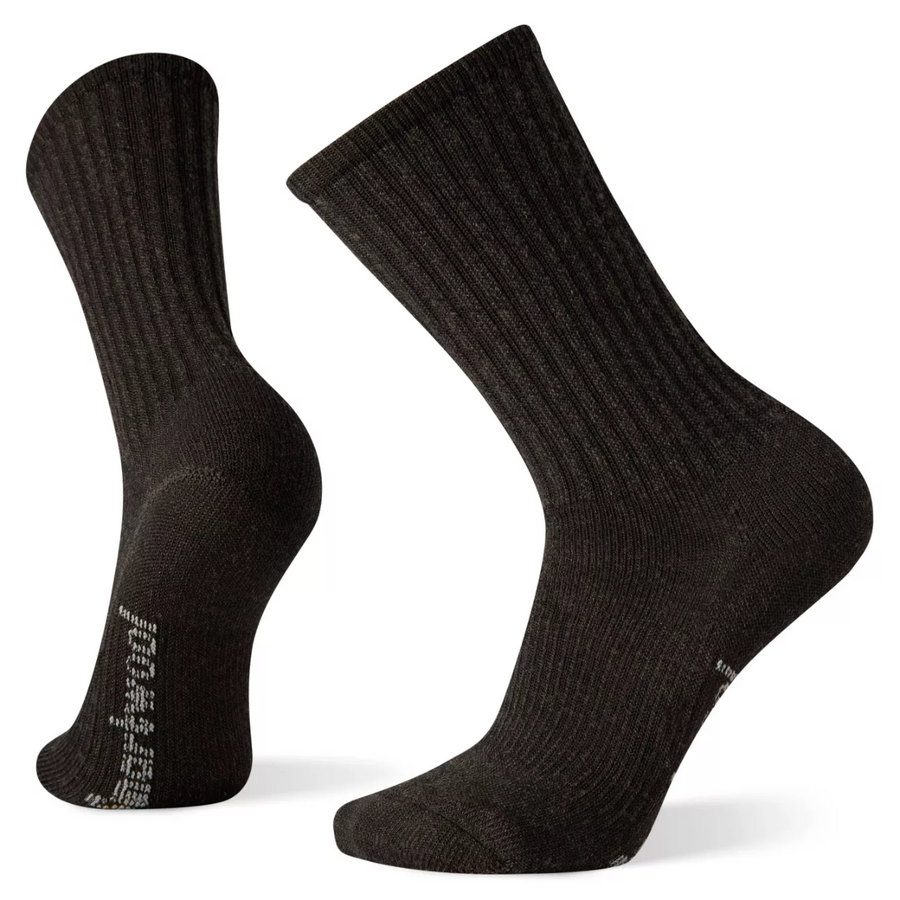 Smartwool Men's Hike Classic Edition Light Cushion Solid Crew Socks (SW001645)