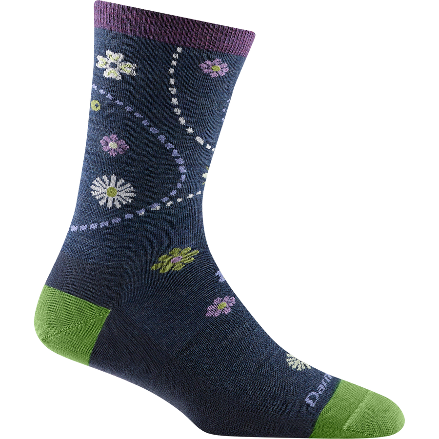 Darn Tough Women's Garden Crew Lightweight Lifestyle Socks (1610)